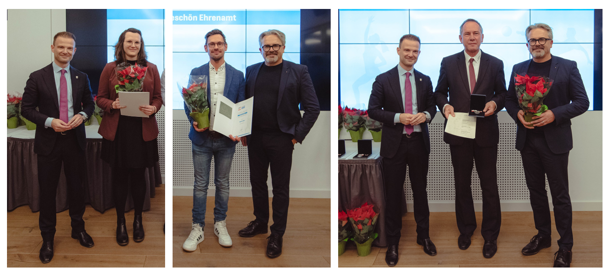 Ehrungen für das Ehrenamt im Geraer Sport - der LSB hat geehrt
